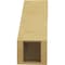 Ekena Millwork 5-inch W x 12-inch D x 12-inch H Stanfield Rough Cedar Woodgrain TimberThane Knee Brace, Primed BRCUR05X12X12STARCPR - alternate 6